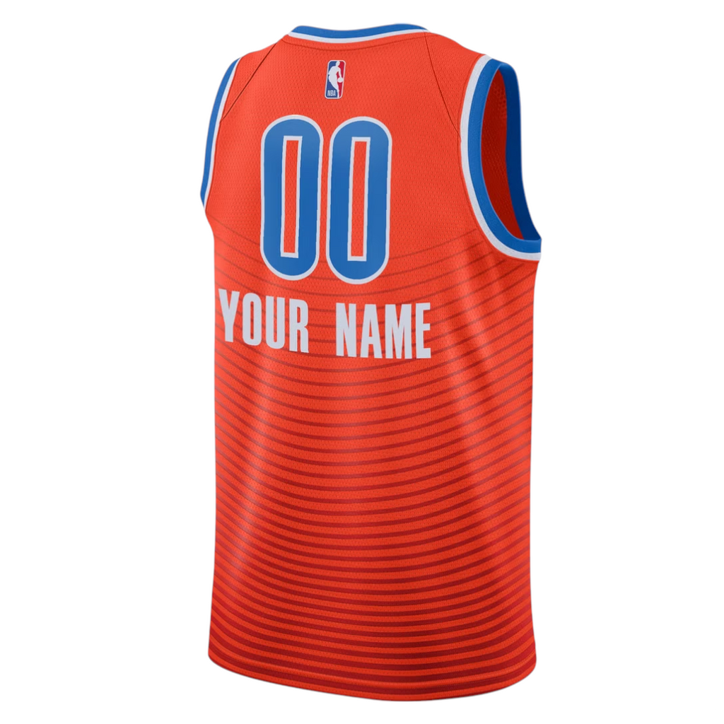 Oklahoma City Thunder 26/27 Men's Swingman Custom Jersey - Statement